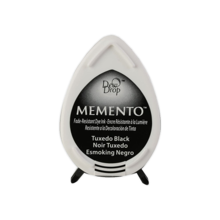 Tsukineko Memento: Tuxedo Black ink pad MD-900 Dew Drop